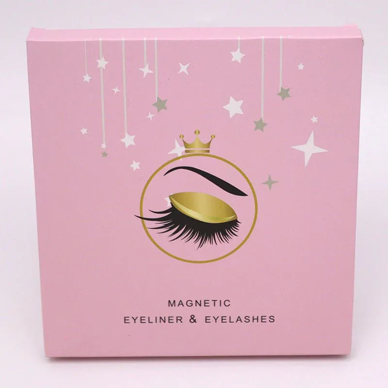 Long Lasting Magnetic Eyelashes and Eyeliner Set - Waterproof and Reusable Beauty Tool - Zentelle Beauty