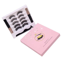 Long Lasting Magnetic Eyelashes and Eyeliner Set - Waterproof and Reusable Beauty Tool - Zentelle Beauty