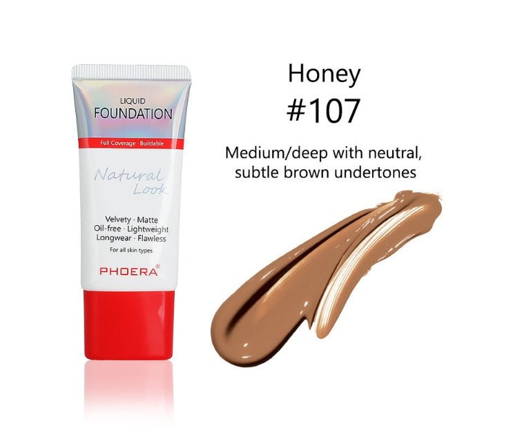 Matte, Silky, Tube Liquid Foundation, Ladies Products - Zentelle Beauty