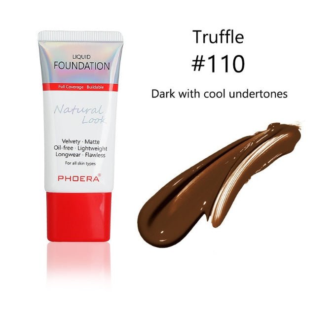 Matte, Silky, Tube Liquid Foundation, Ladies Products - Zentelle Beauty