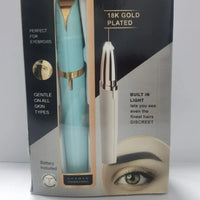 Painless Mini Electric Eyebrow Trimmer with LED Light - Zentelle Beauty