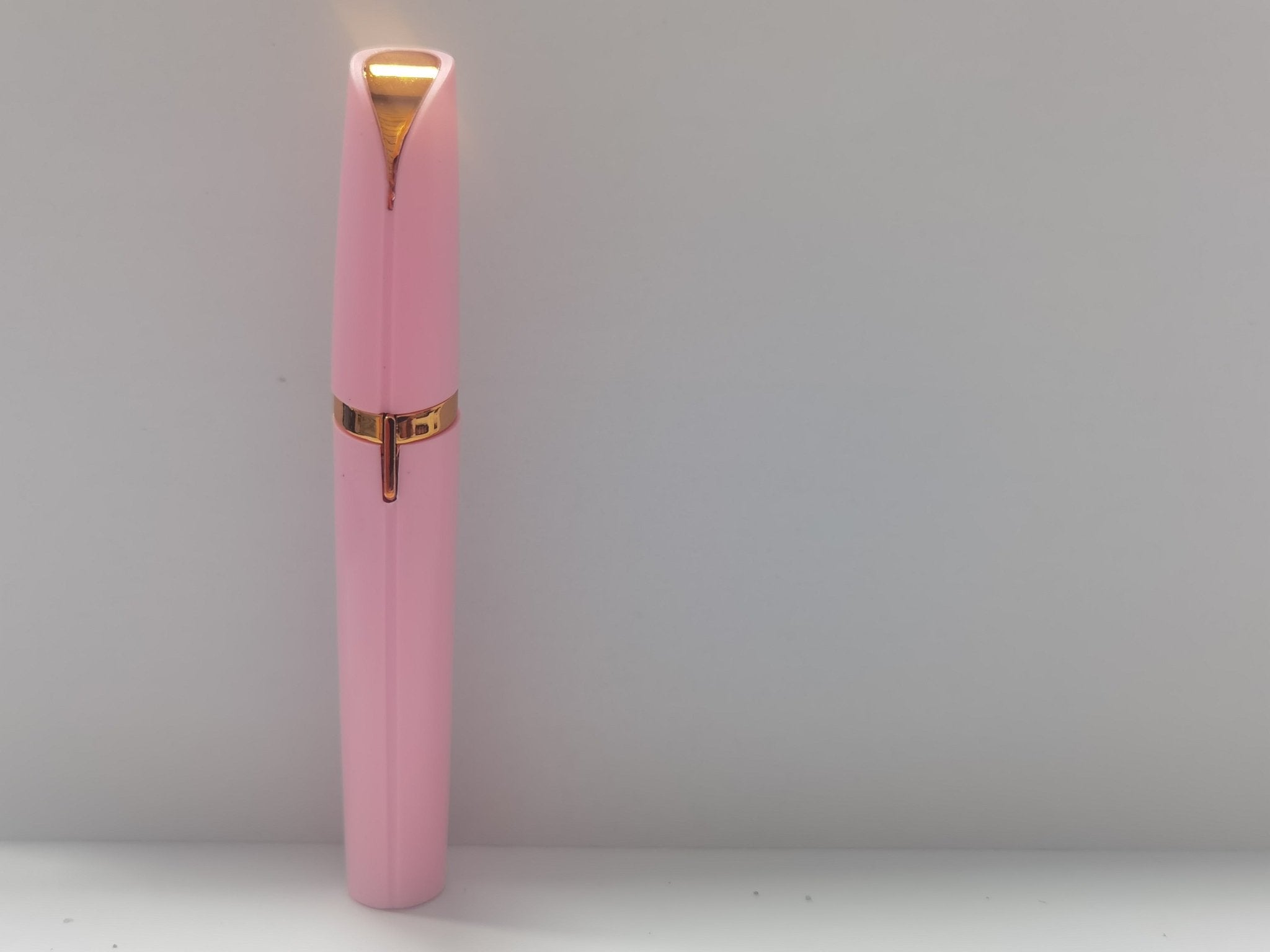 Mini Electric Eyebrow Trimmer Lipstick Brows Pen Hair Remover Painless Razor Epilator with LED Light - Zentelle Beauty