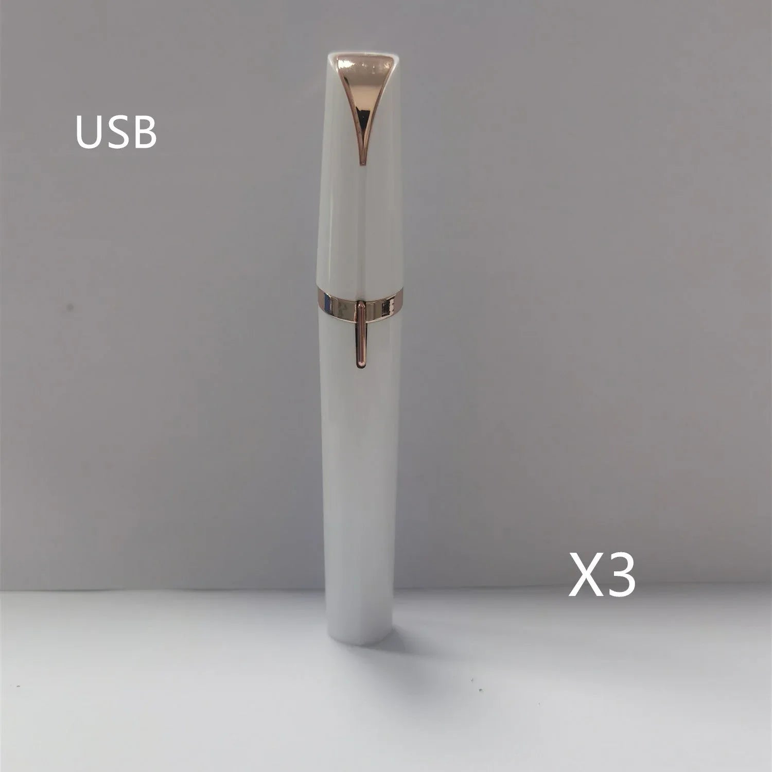 Painless Mini Electric Eyebrow Trimmer with LED Light - Zentelle Beauty