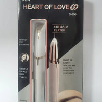 Painless Mini Electric Eyebrow Trimmer with LED Light - Zentelle Beauty