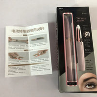 Painless Mini Electric Eyebrow Trimmer with LED Light - Zentelle Beauty