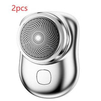 Mini Cordless Electric USB Shaver for Men - Wet/Dry, Painless & Portable - Zentelle Beauty