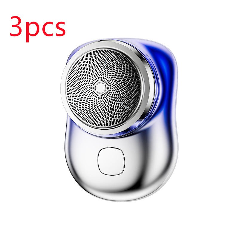 Mini Cordless Electric USB Shaver for Men - Wet/Dry, Painless & Portable - Zentelle Beauty
