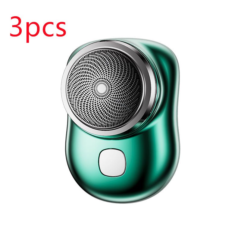 Mini Cordless Electric USB Shaver for Men - Wet/Dry, Painless & Portable - Zentelle Beauty