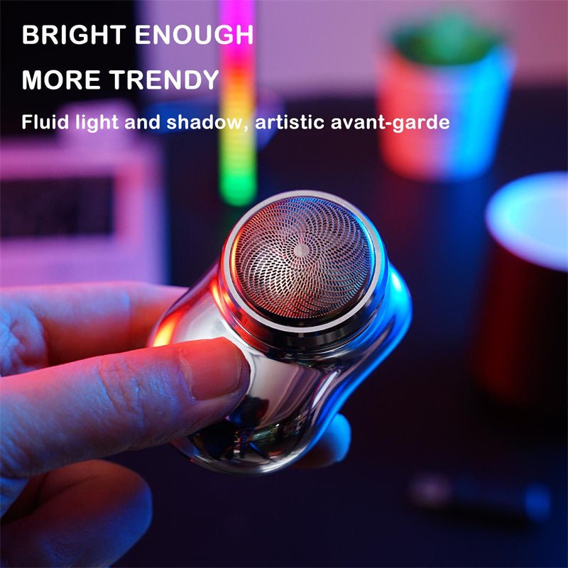 Mini Cordless Electric USB Shaver for Men - Wet/Dry, Painless & Portable - Zentelle Beauty