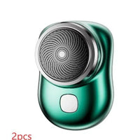 Mini Cordless Electric USB Shaver for Men - Wet/Dry, Painless & Portable - Zentelle Beauty