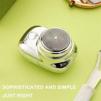 Mini Cordless Electric USB Shaver for Men - Wet/Dry, Painless & Portable - Zentelle Beauty