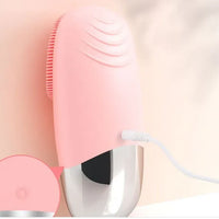Silicone Face Cleansing Brush - Skin Care Massager and Cleanser - Zentelle Beauty