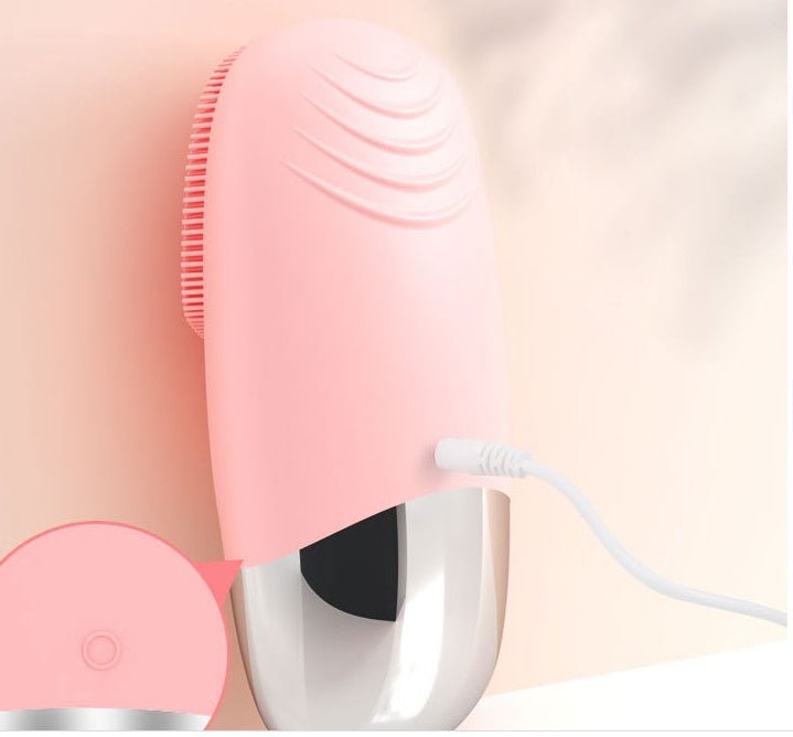 Silicone Face Cleansing Brush - Skin Care Massager and Cleanser - Zentelle Beauty