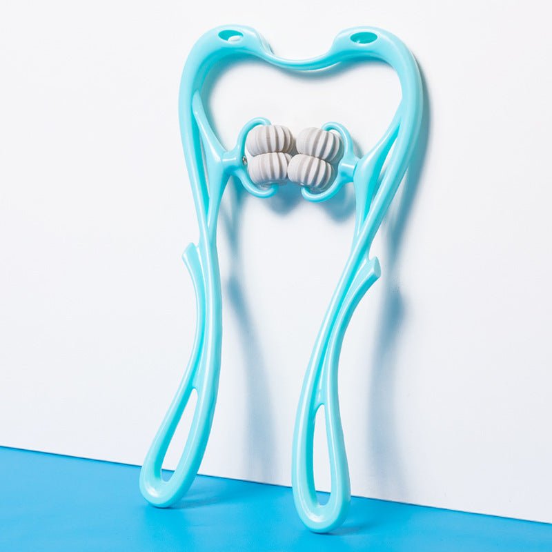 Multifunctional Manual Six - wheel Neck Massager Massage Relieve Roller Massage Tool - Zentelle Beauty