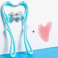 Multifunctional Manual Six - wheel Neck Massager Massage Relieve Roller Massage Tool - Zentelle Beauty