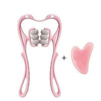 Multifunctional Manual Six - wheel Neck Massager Massage Relieve Roller Massage Tool - Zentelle Beauty