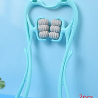 Multifunctional Manual Six - wheel Neck Massager Massage Relieve Roller Massage Tool - Zentelle Beauty