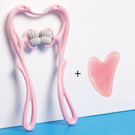 Multifunctional Manual Six - wheel Neck Massager Massage Relieve Roller Massage Tool - Zentelle Beauty