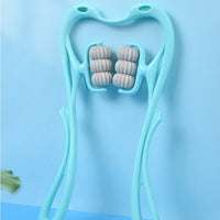 Multifunctional Manual Six - wheel Neck Massager Massage Relieve Roller Massage Tool - Zentelle Beauty