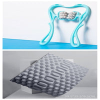 Multifunctional Manual Six - wheel Neck Massager Massage Relieve Roller Massage Tool - Zentelle Beauty