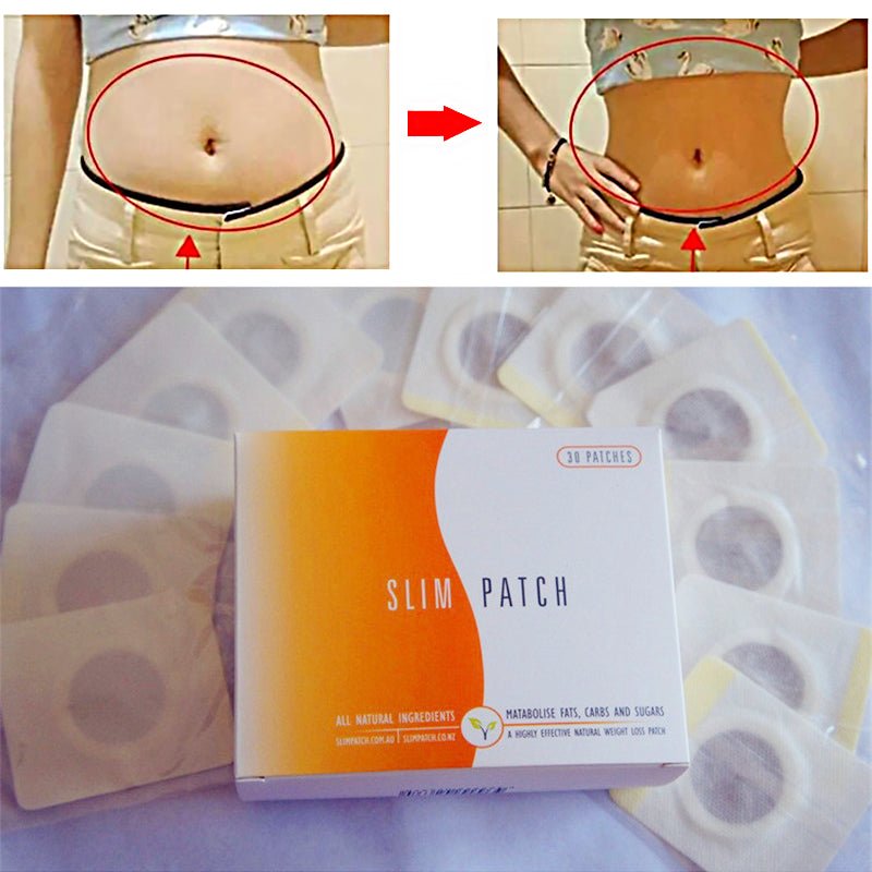Navel Belly Button Patch Slimming Patch Abdomen Magnetic Detox Sticker - Zentelle Beauty
