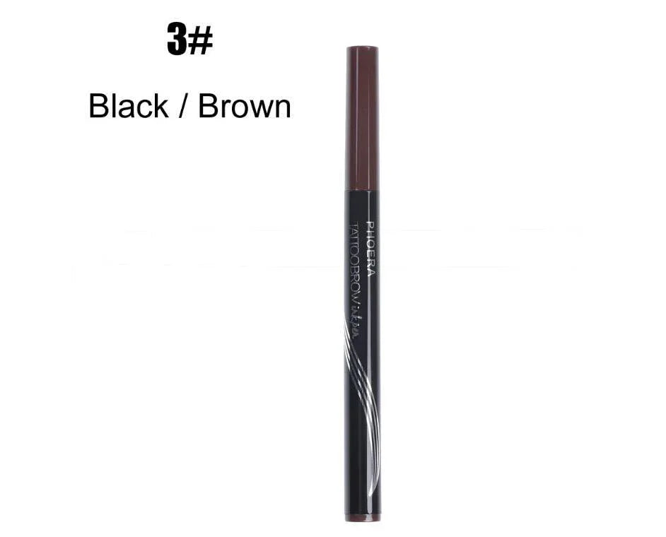 Waterproof Eyebrow Pen - Long Lasting, Easy Application, Natural Look - Zentelle Beauty