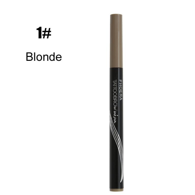 New Long Lasting Ultra - Fine Four - Comb Eyebrow Pencil - Zentelle Beauty