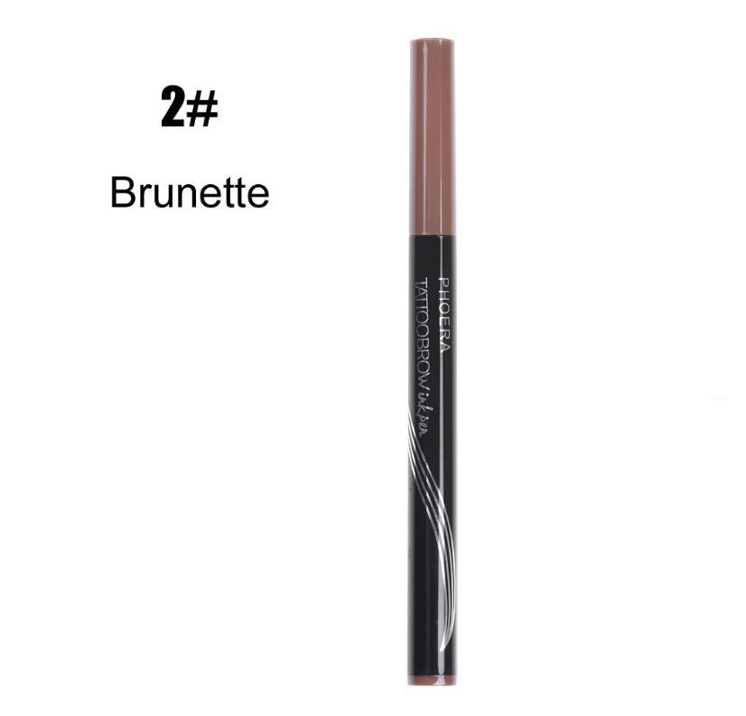 New Long Lasting Ultra - Fine Four - Comb Eyebrow Pencil - Zentelle Beauty