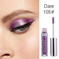 PHOERA Magnificent Metals Glitter and Glow Liquid Eyeshadow 12 Colors - Zentelle Beauty