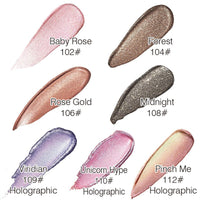 PHOERA Magnificent Metals Glitter and Glow Liquid Eyeshadow 12 Colors - Zentelle Beauty