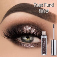 PHOERA Magnificent Metals Glitter and Glow Liquid Eyeshadow 12 Colors - Zentelle Beauty
