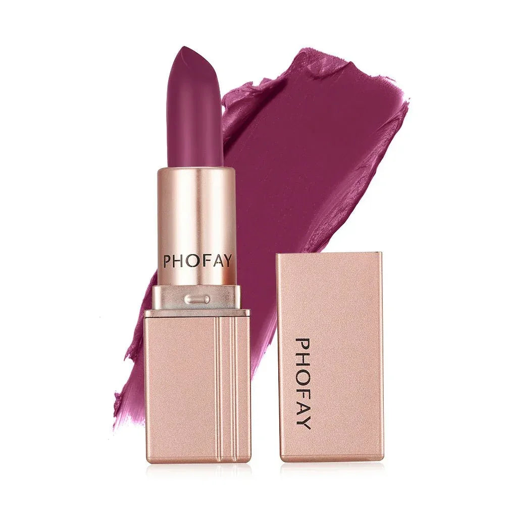 PHOFAY Matte Lipstick: Luxe Lips All Day - Zentelle Beauty