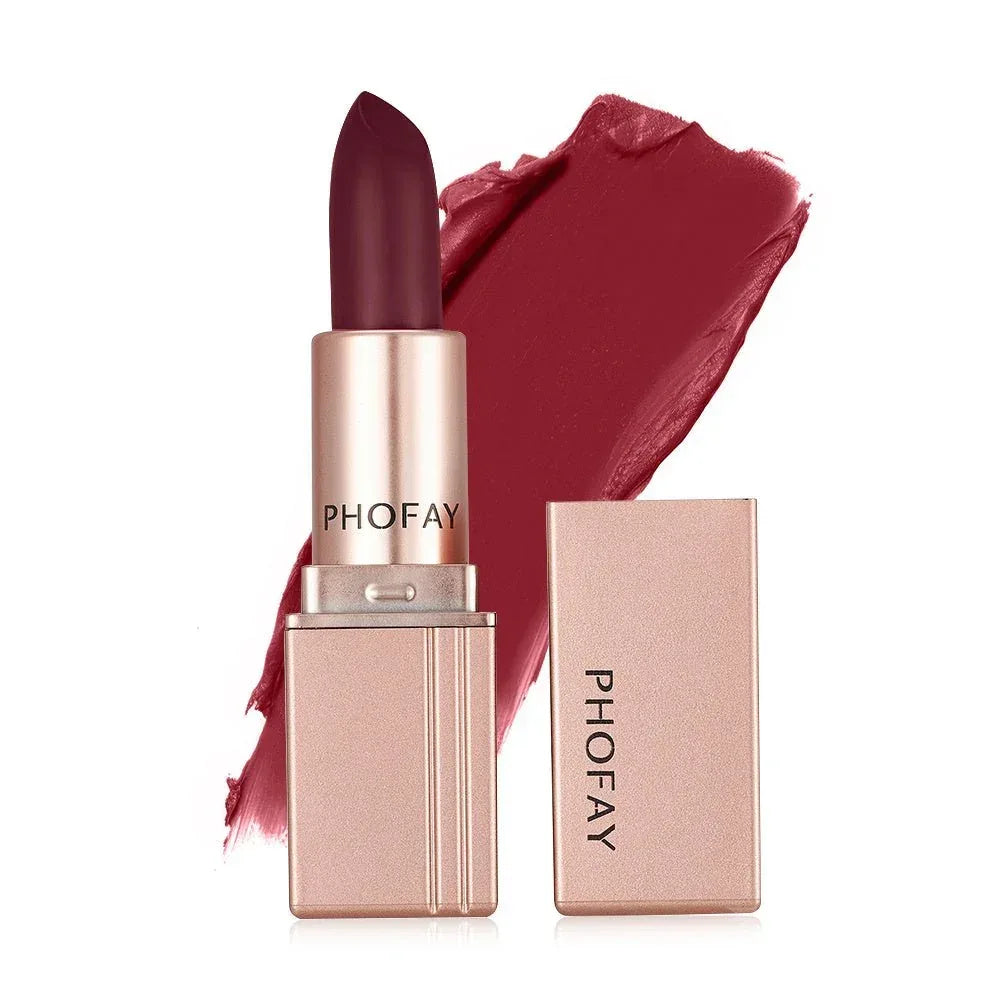PHOFAY Matte Lipstick: Luxe Lips All Day - Zentelle Beauty