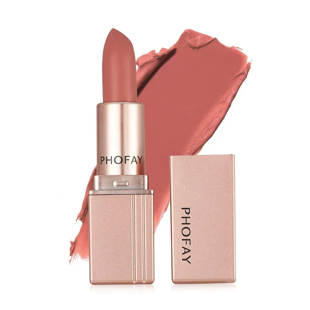 PHOFAY Matte Lipstick: Luxe Lips All Day - Zentelle Beauty