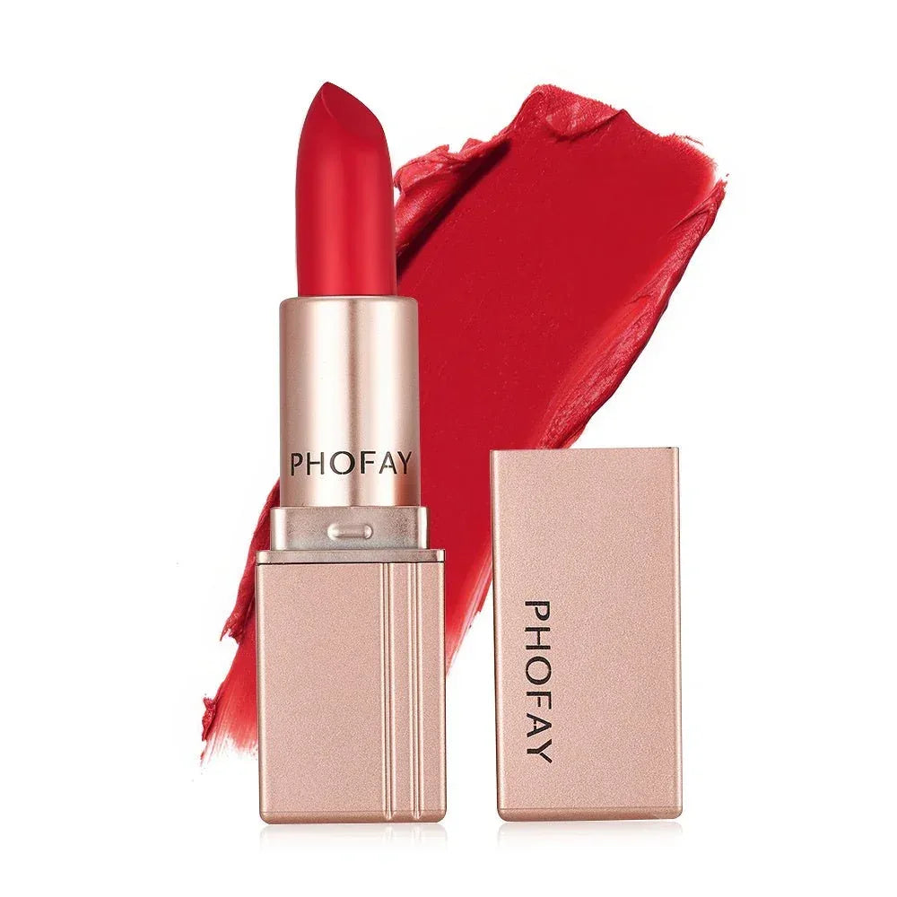 PHOFAY Matte Lipstick: Luxe Lips All Day - Zentelle Beauty