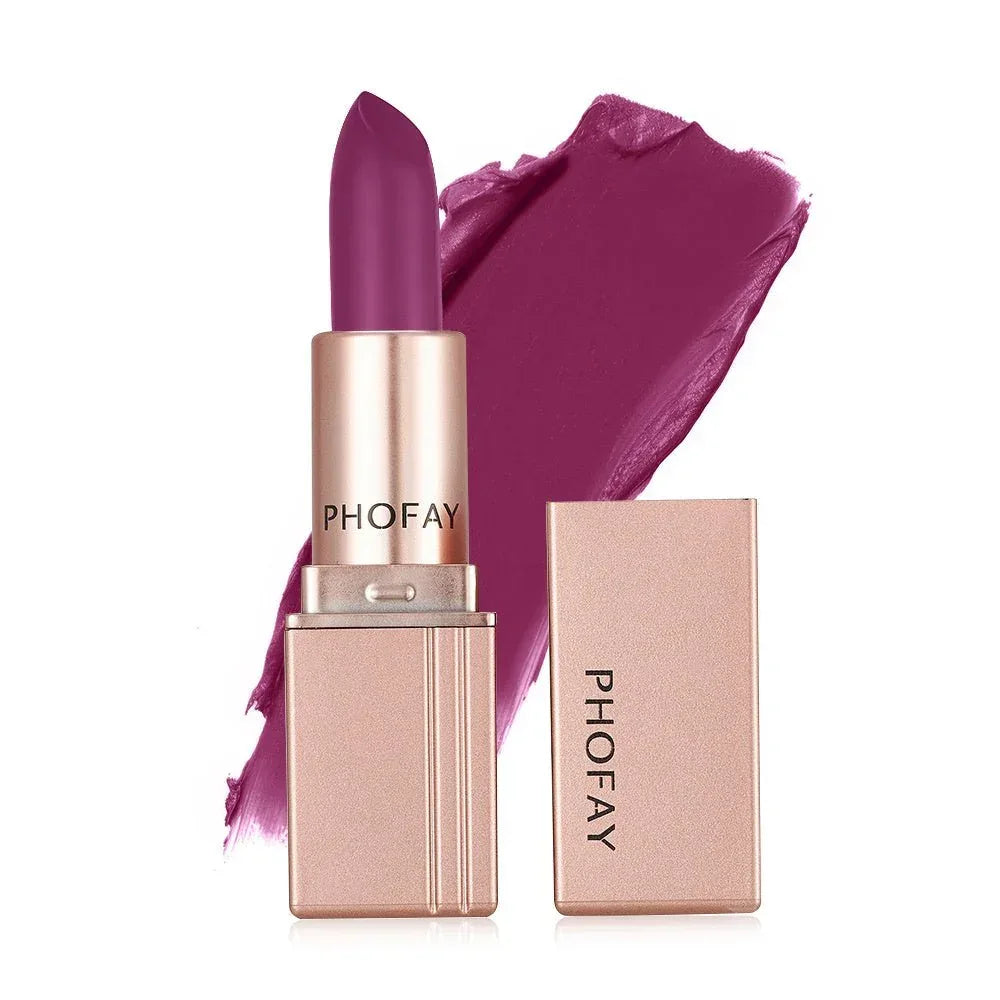 PHOFAY Matte Lipstick: Luxe Lips All Day - Zentelle Beauty