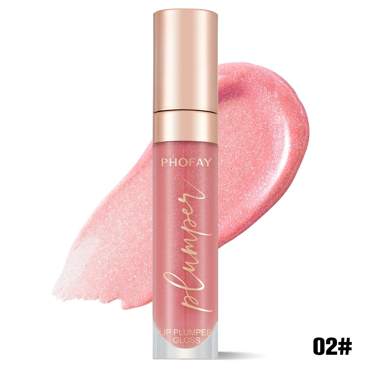 PHOFAY Shiny Lip Plumper Gloss - Zentelle Beauty