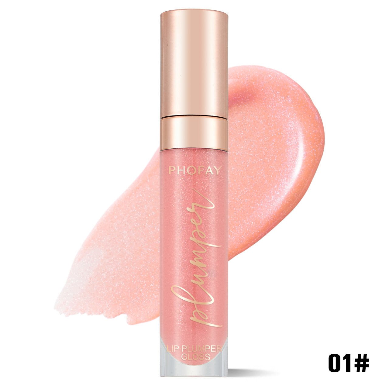PHOFAY Shiny Lip Plumper Gloss - Zentelle Beauty
