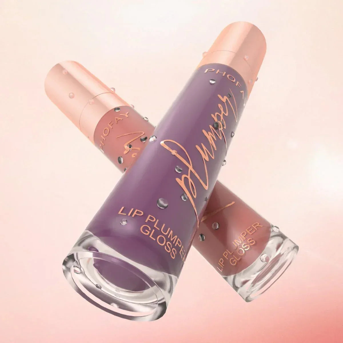 PHOFAY Shiny Lip Plumper Gloss - Zentelle Beauty