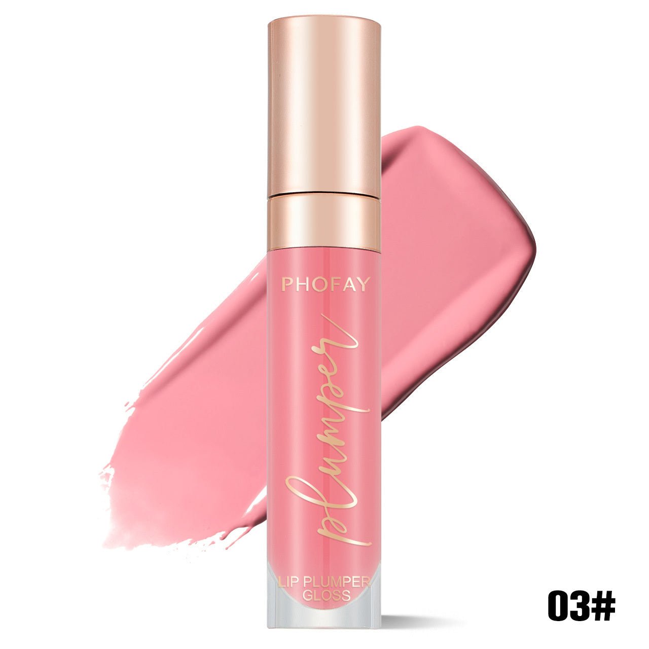 PHOFAY Shiny Lip Plumper Gloss - Zentelle Beauty