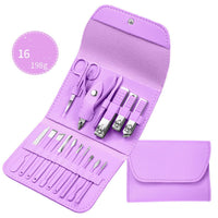 Professional Scissors Nail Clippers Set Ear Spoon Dead Skin Pliers Nail Cutting Pliers Pedicure Knife Nail Groove Trimmers - Zentelle Beauty