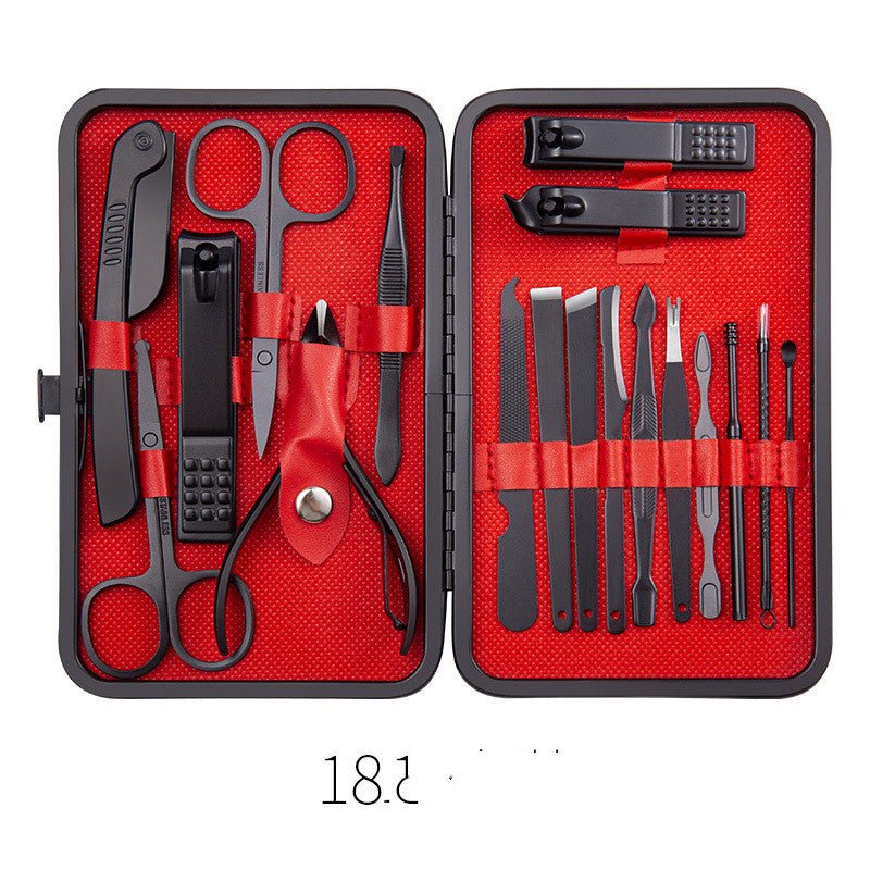 Professional Scissors Nail Clippers Set Ear Spoon Dead Skin Pliers Nail Cutting Pliers Pedicure Knife Nail Groove Trimmers - Zentelle Beauty