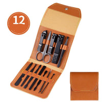 Professional Scissors Nail Clippers Set Ear Spoon Dead Skin Pliers Nail Cutting Pliers Pedicure Knife Nail Groove Trimmers - Zentelle Beauty