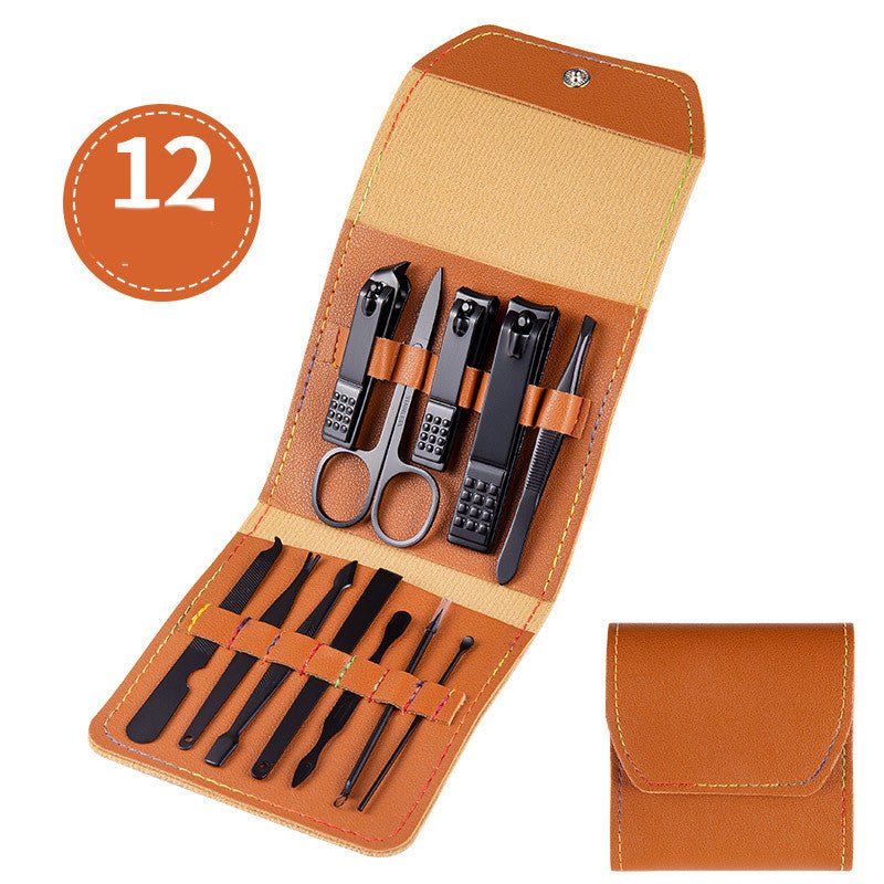 Professional Scissors Nail Clippers Set Ear Spoon Dead Skin Pliers Nail Cutting Pliers Pedicure Knife Nail Groove Trimmers - Zentelle Beauty
