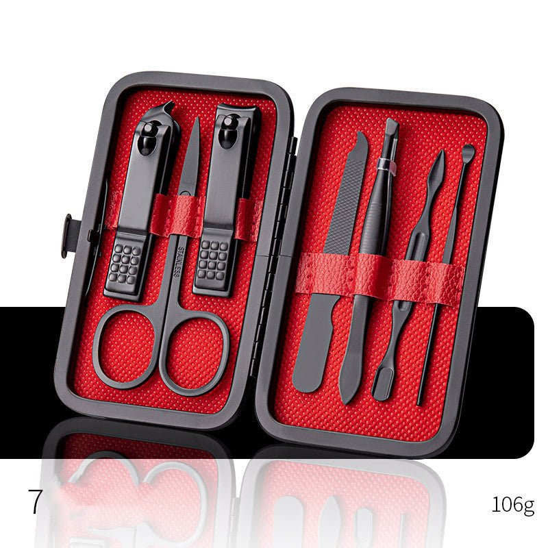 Professional Scissors Nail Clippers Set Ear Spoon Dead Skin Pliers Nail Cutting Pliers Pedicure Knife Nail Groove Trimmers - Zentelle Beauty