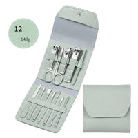 Professional Scissors Nail Clippers Set Ear Spoon Dead Skin Pliers Nail Cutting Pliers Pedicure Knife Nail Groove Trimmers - Zentelle Beauty