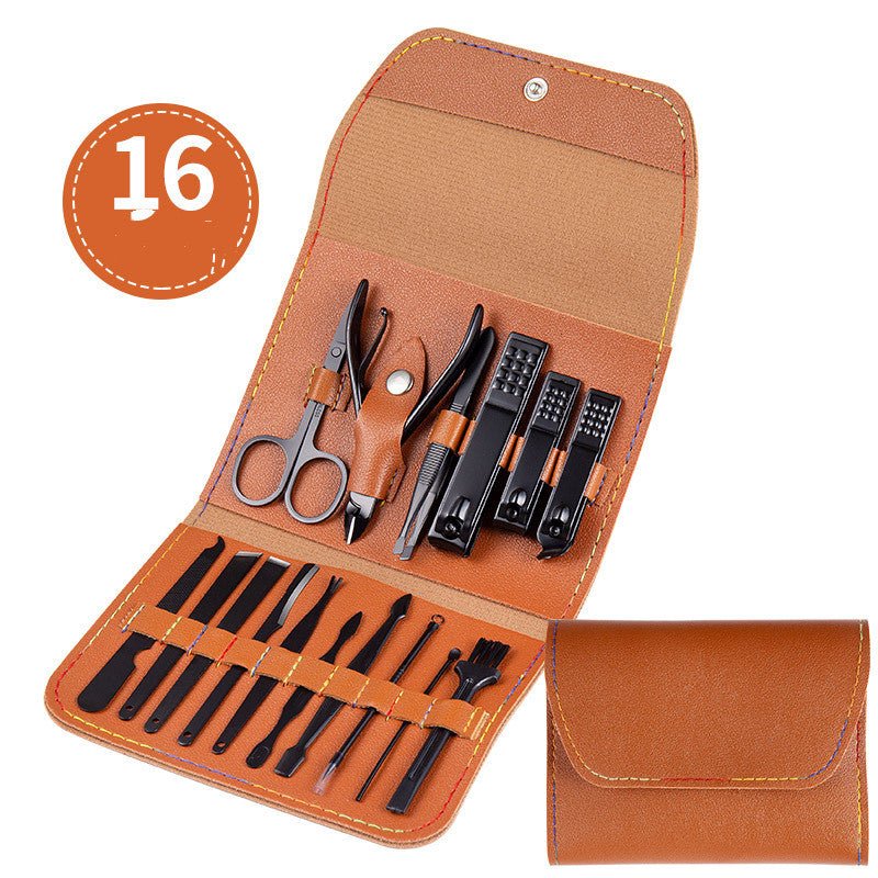 Professional Scissors Nail Clippers Set Ear Spoon Dead Skin Pliers Nail Cutting Pliers Pedicure Knife Nail Groove Trimmers - Zentelle Beauty