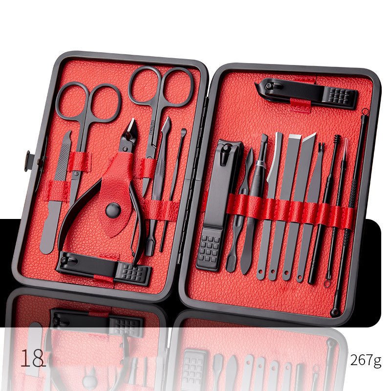 Professional Scissors Nail Clippers Set Ear Spoon Dead Skin Pliers Nail Cutting Pliers Pedicure Knife Nail Groove Trimmers - Zentelle Beauty