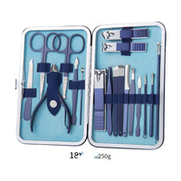 Professional Scissors Nail Clippers Set Ear Spoon Dead Skin Pliers Nail Cutting Pliers Pedicure Knife Nail Groove Trimmers - Zentelle Beauty