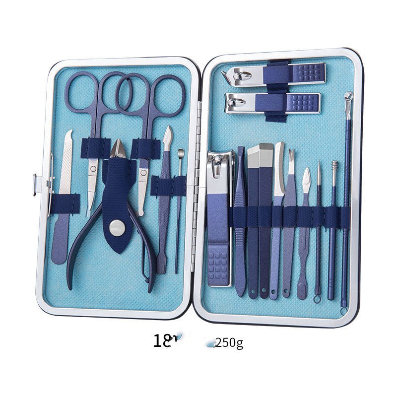 Professional Scissors Nail Clippers Set Ear Spoon Dead Skin Pliers Nail Cutting Pliers Pedicure Knife Nail Groove Trimmers - Zentelle Beauty